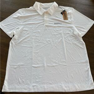 NOBULL Men's White Polo Shirt - XL